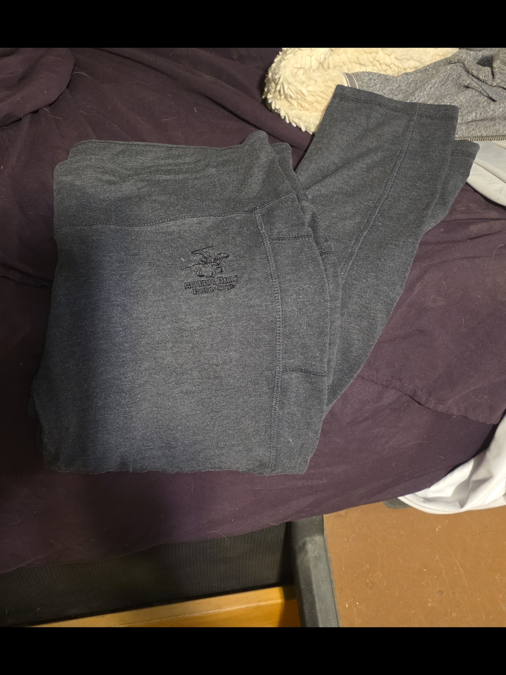 Beverly Hills Polo Club Women's Dark Gray Leggings